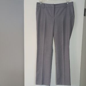New York & Company Gray Straight Leg Pants